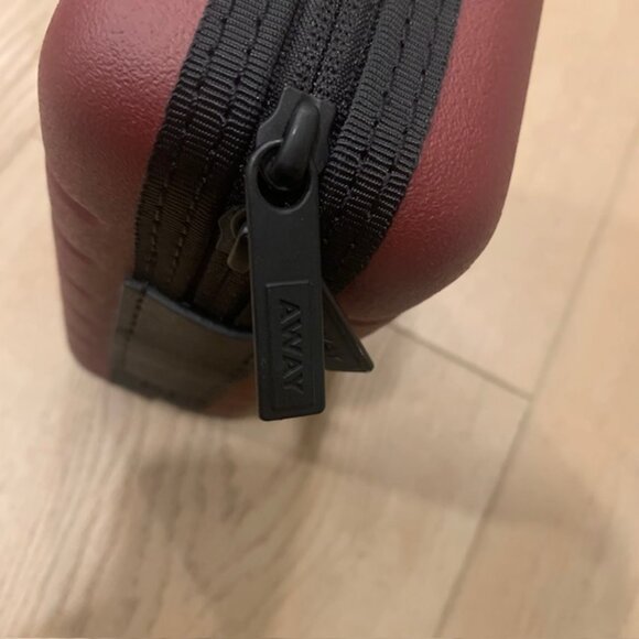 AWAY Travel Mini Luggage Hardshell Toiletry Case - Burgandy "Brick" - Picture 12 of 14